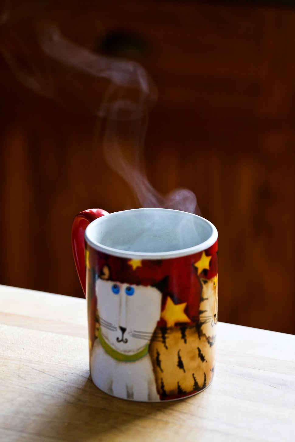Free Image of cat mug 