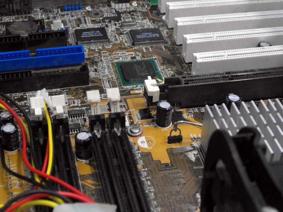 Free Image of Computer Circuit Board 