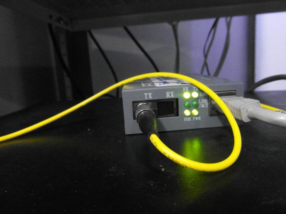 Free Image of Server Network Cables 