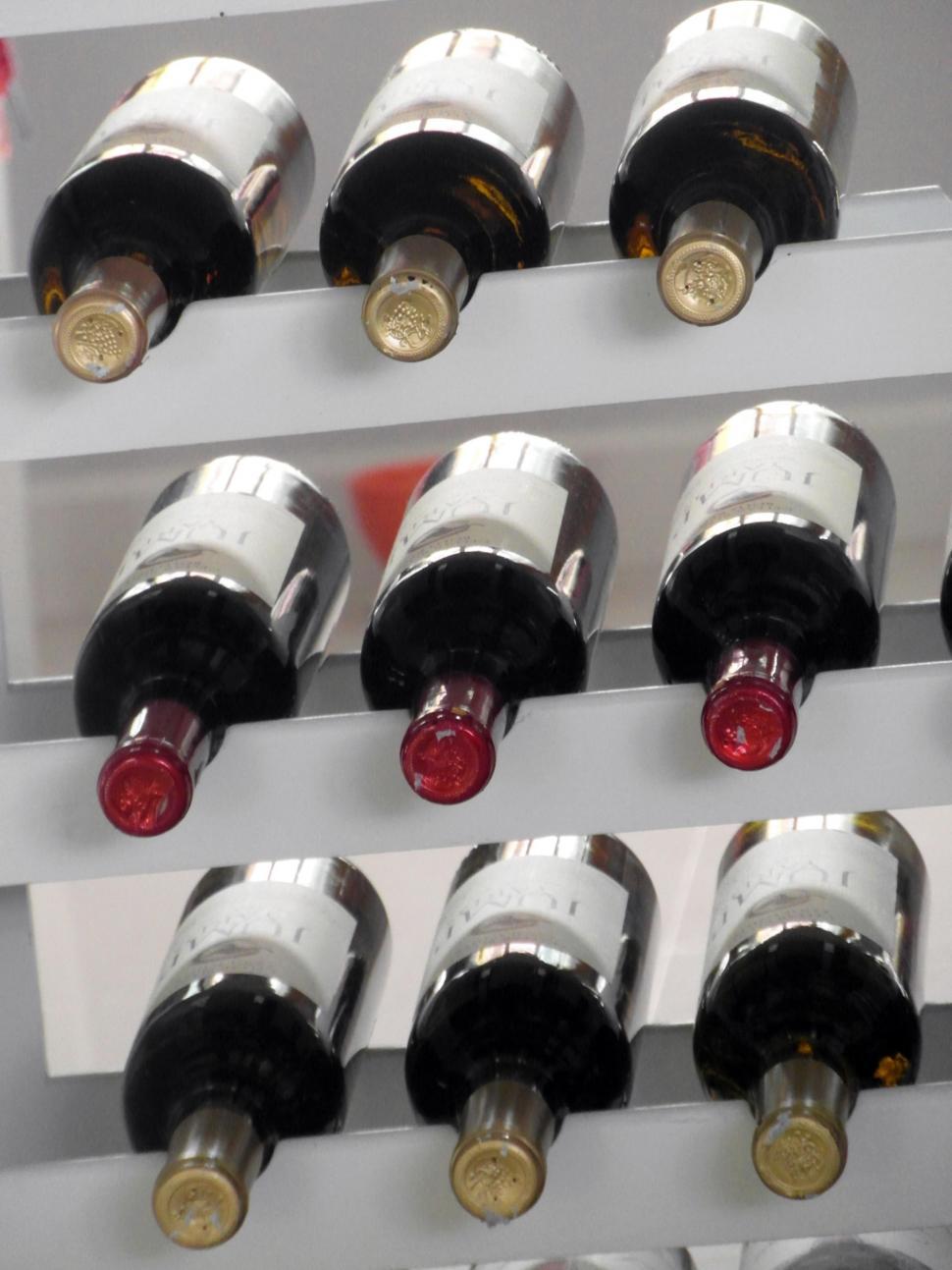 Free Image of Wine Rack 