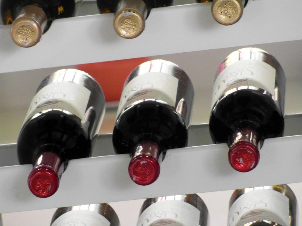 Free Image of Wine Rack 
