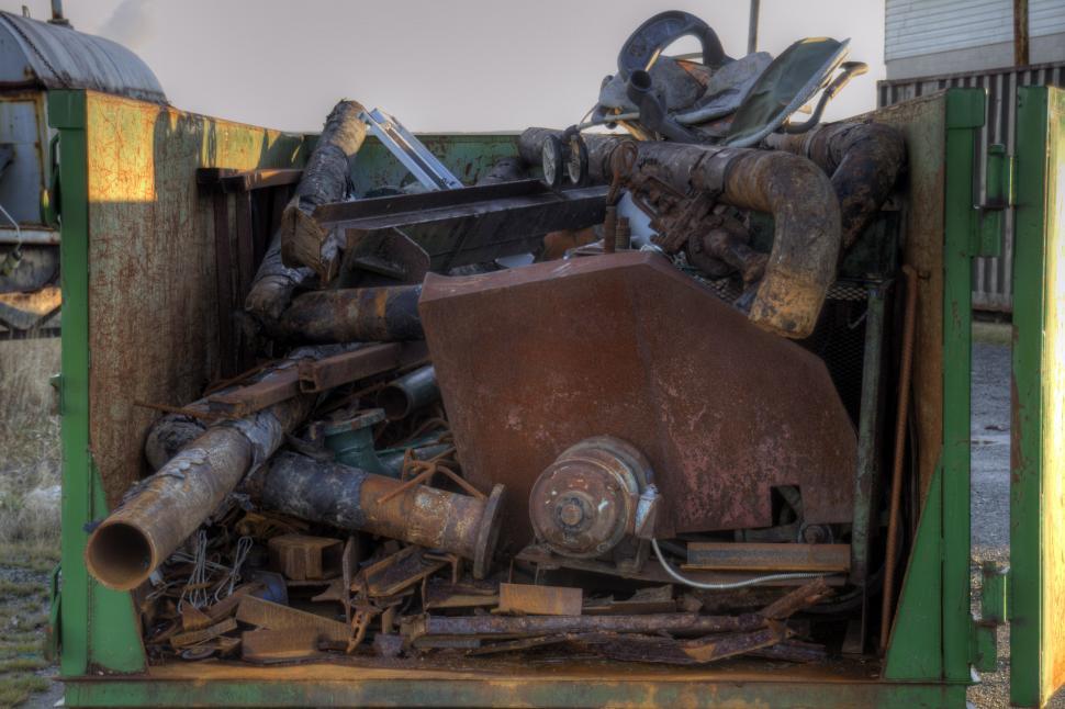 Free Image of Scrap Metal 