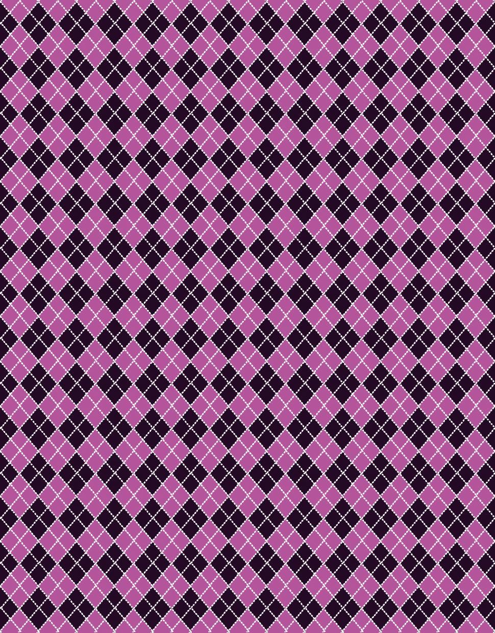 Free Image of Orchid Argyle Pattern 