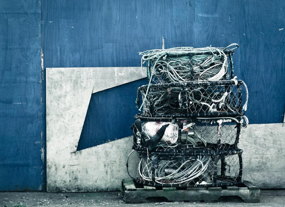 Free Image of Bundles of rope  
