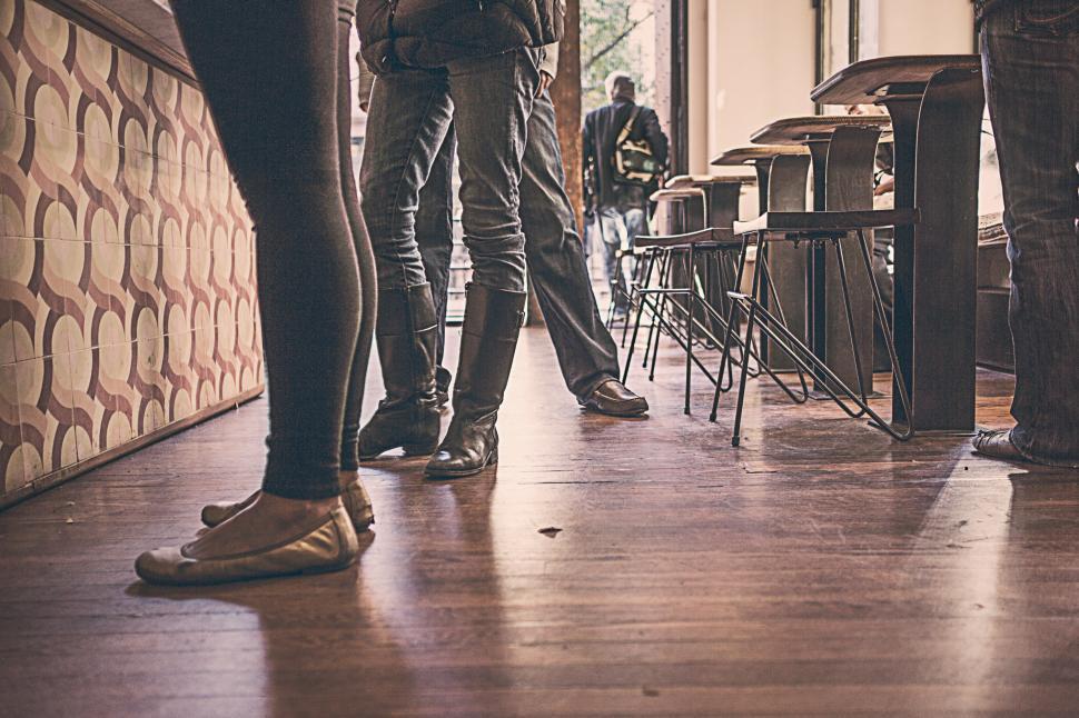Free Image of People in a restaurant 