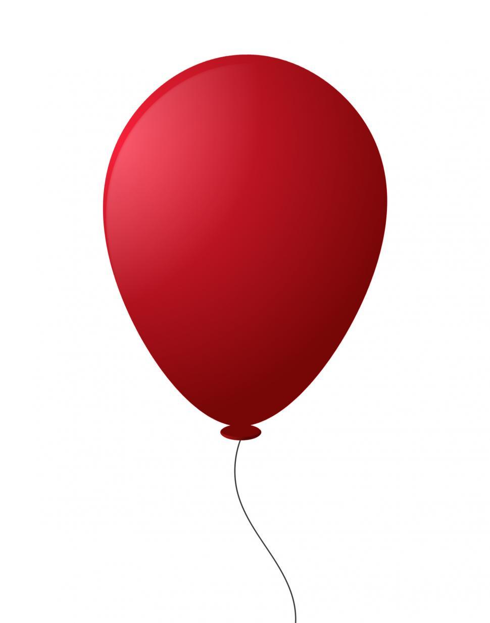Free Image of Red Balloon 