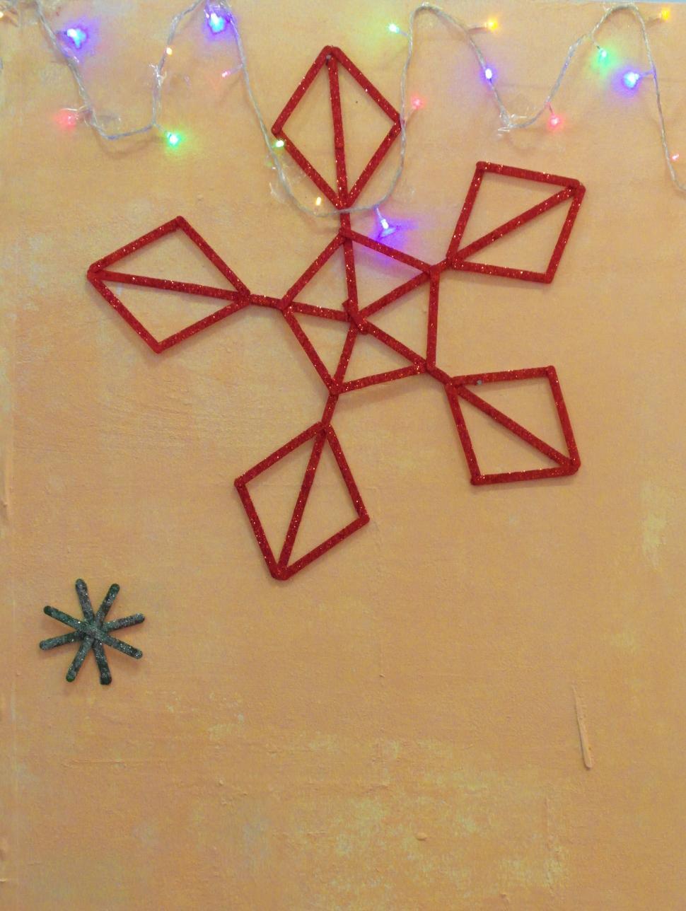 Free Image of Handmade Christmas Background 