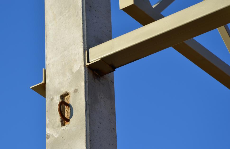 Free Image of Steel structure fragment 