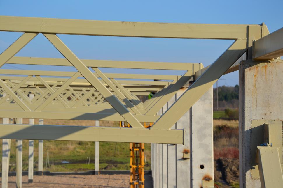 Free Image of Steel structure fragment 