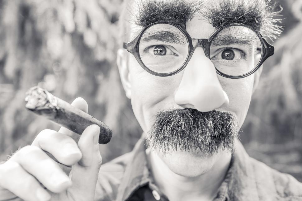 Free Image of Disguised young man 