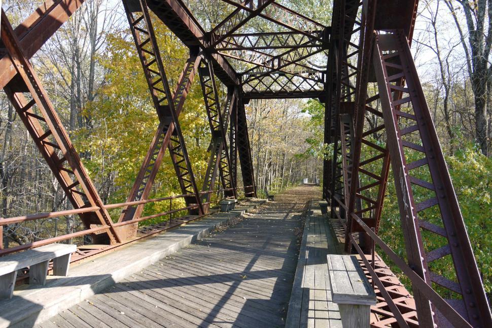 Free Image of Steel Bridge 