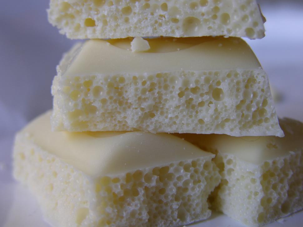 Free Image of White chocolate 