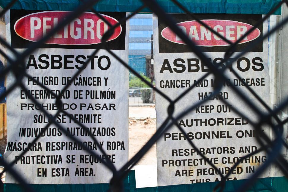 Free Image of Danger sign boards 
