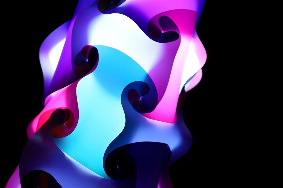 Free Image of Glowing design 