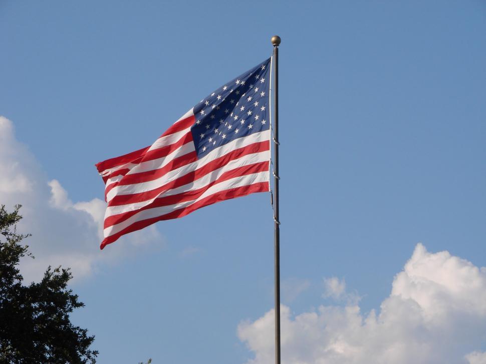 Free Image of American flag 