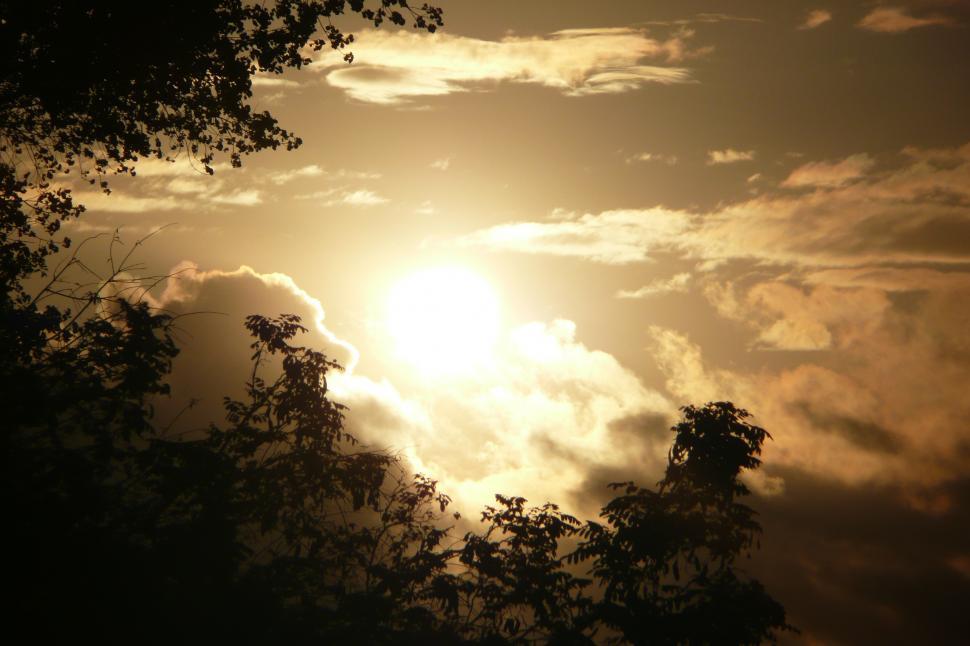 Free Image of Sunset at the Baltic Sea 