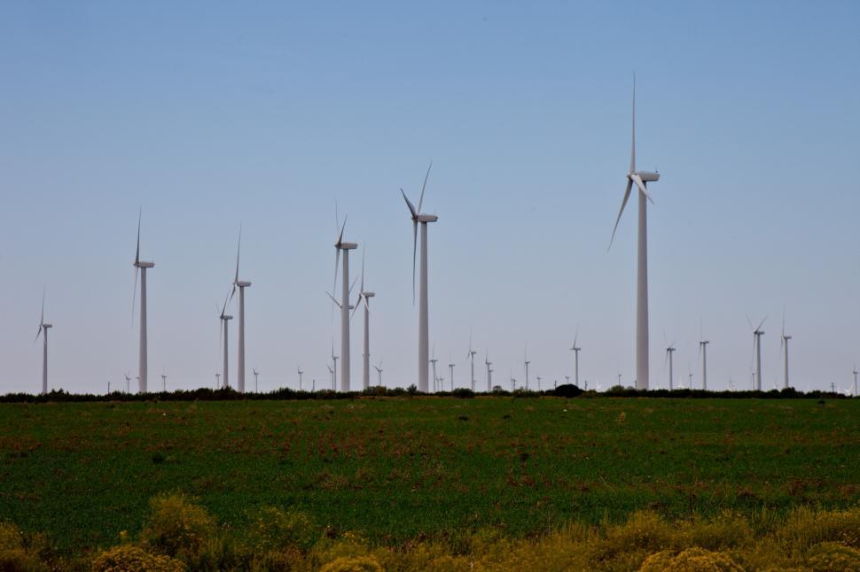 Free Image of Wind Turbines 