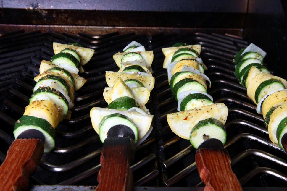 Free Image of Vegetable Kabobs 