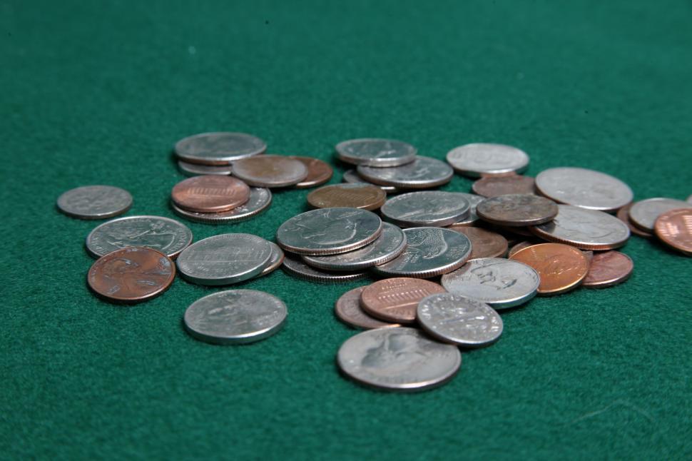 Free Image of Pile of coins 