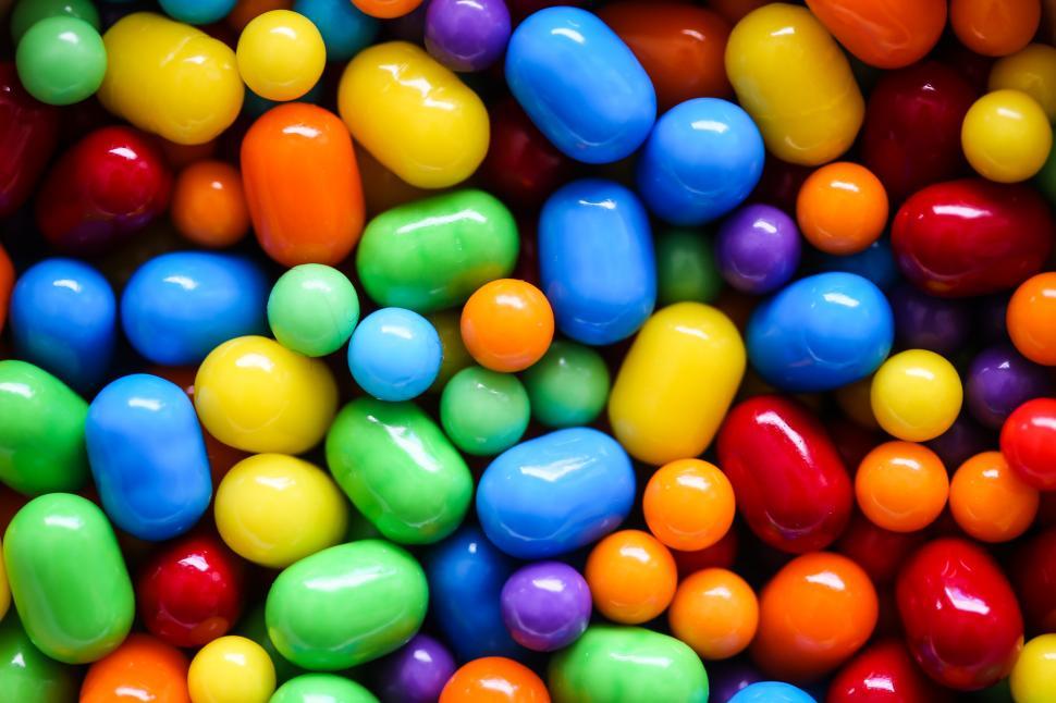 Free Image of Colorful candy 