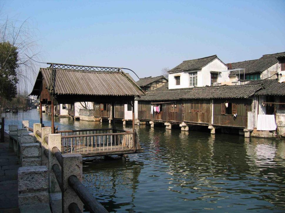 Free Image of Chinese town 