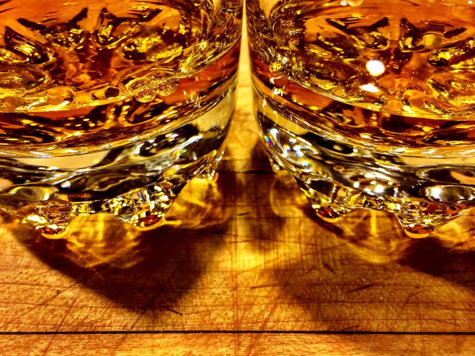 Free Image of Glasses of whiskey 