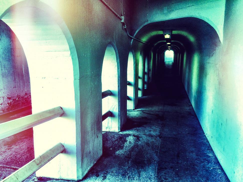 Free Image of Dark tunnel 