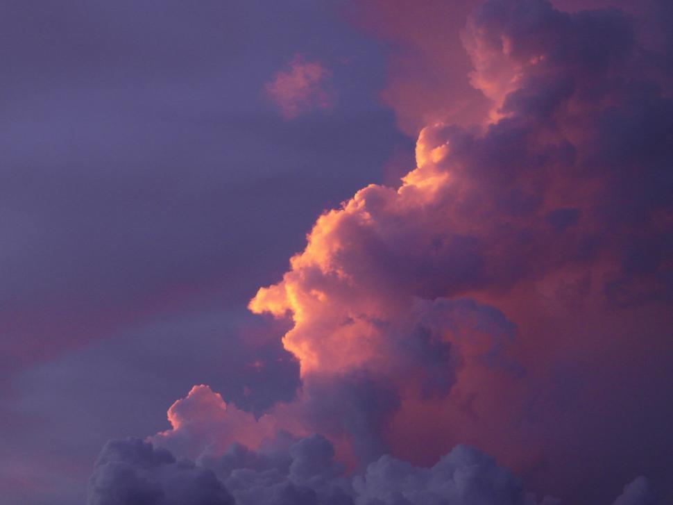 Free Image of Sun Rimmed Cloud 