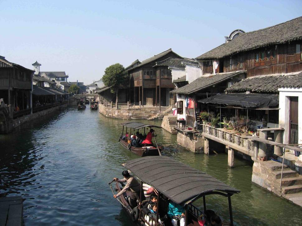 Free Image of Chinese town 