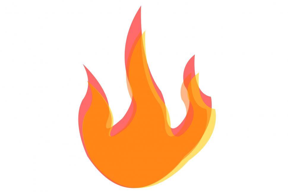 Free Image of Fire illustration 