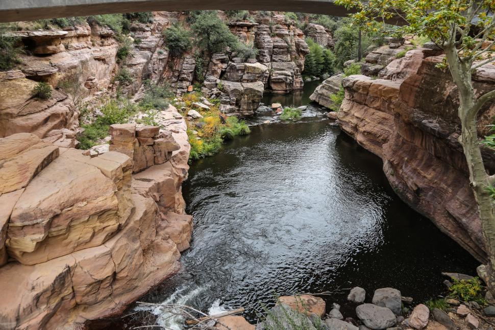 Free Image of Pool at Slide Rock State Park 