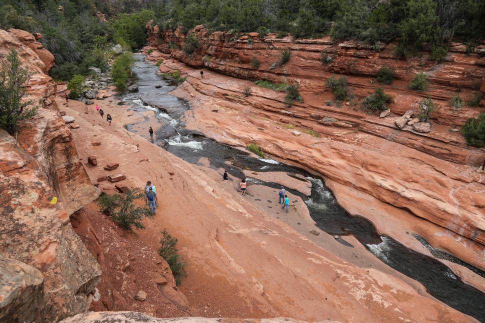 Free Image of Creek at Slide Rock State Park 