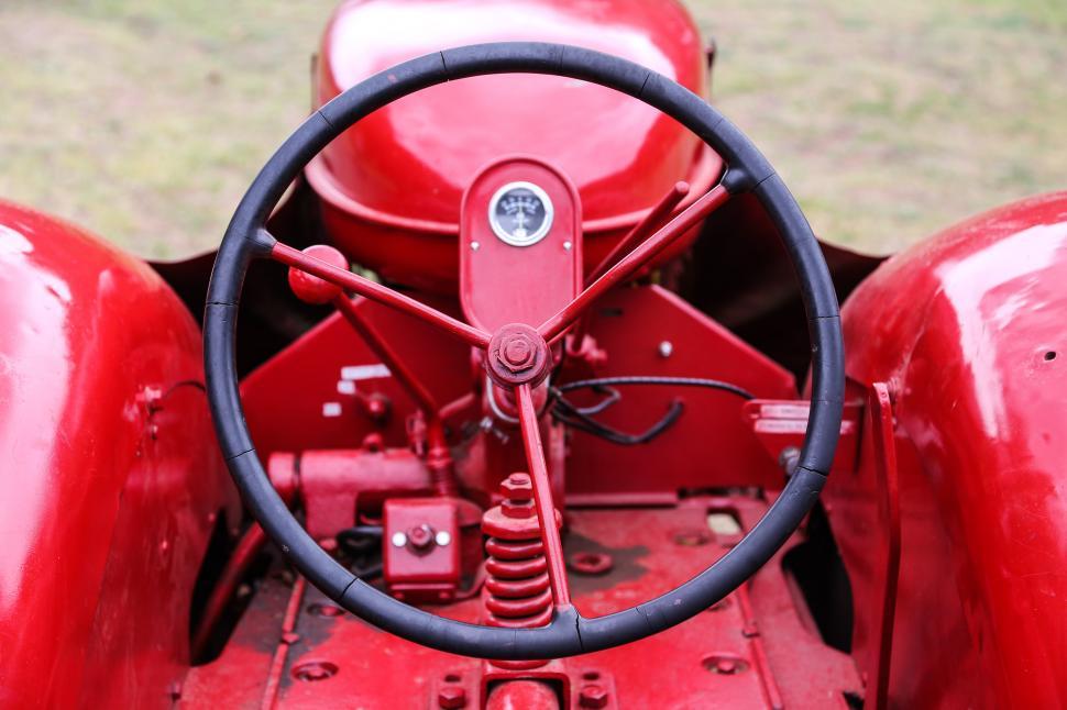 Free Image of Restored tractor 