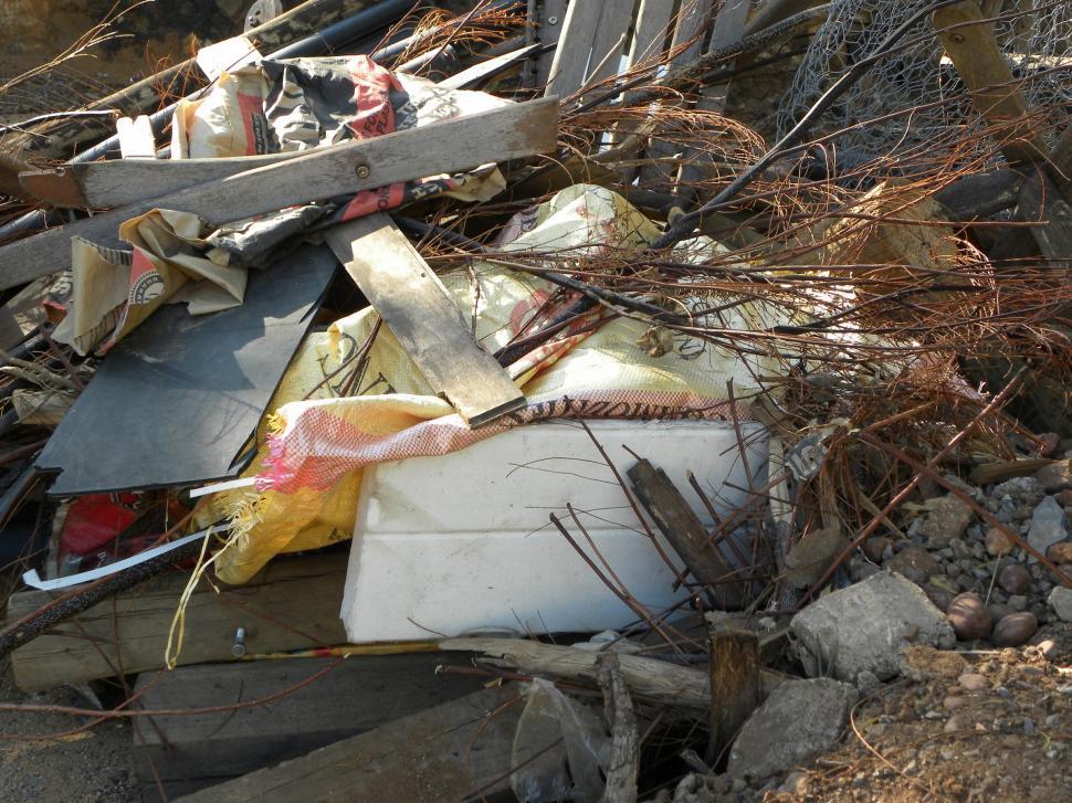 Free Image of Building rubble 