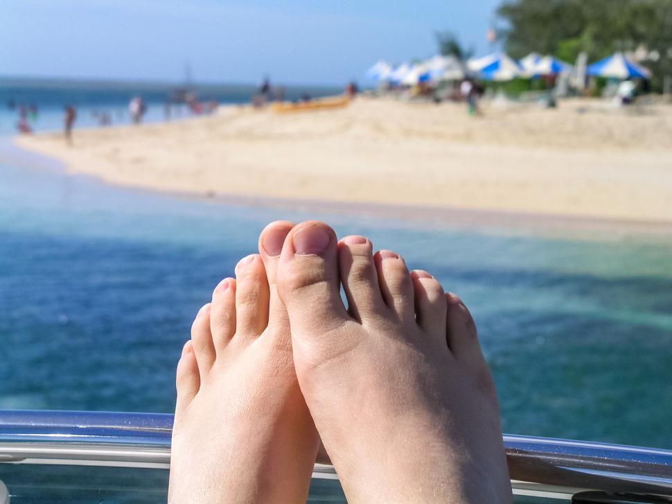 Free Image of Enjoying a tropical holiday 