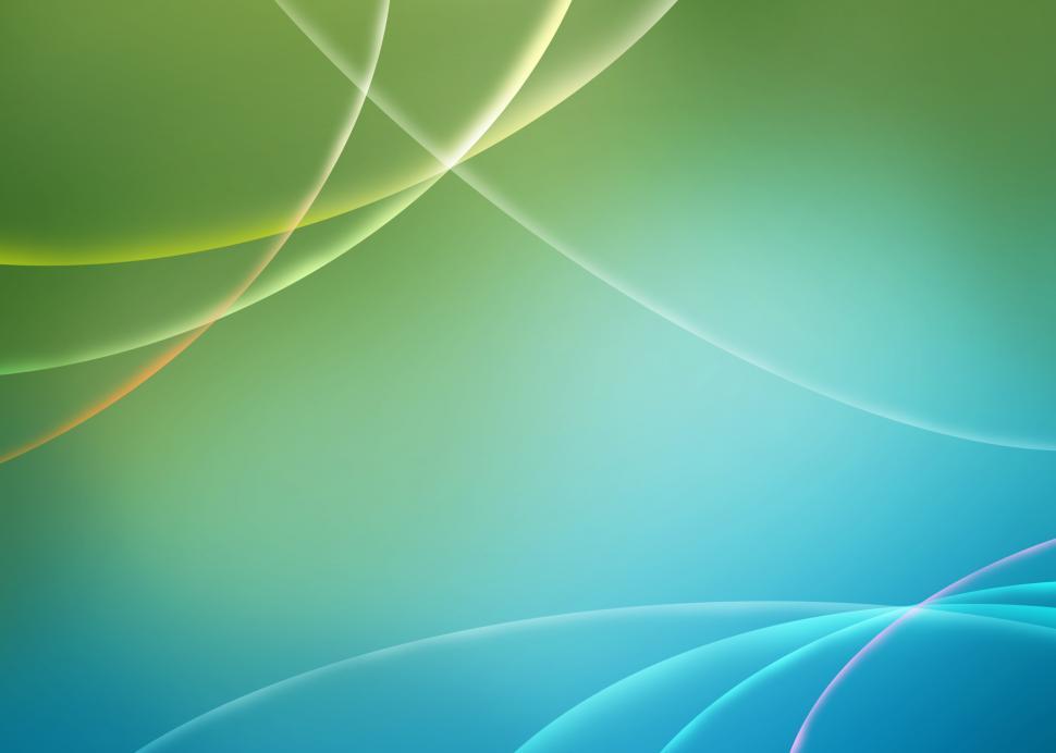 Free Image of Light streaks wallpaper green 