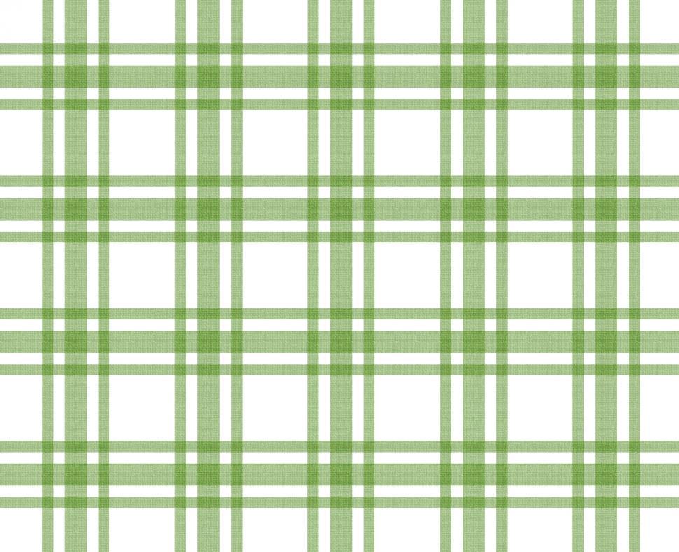 Free Image of Green and white tablecloth pattern 