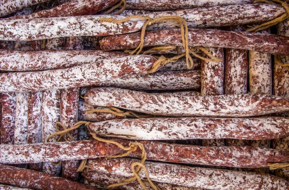 Free Image of French Sausages 