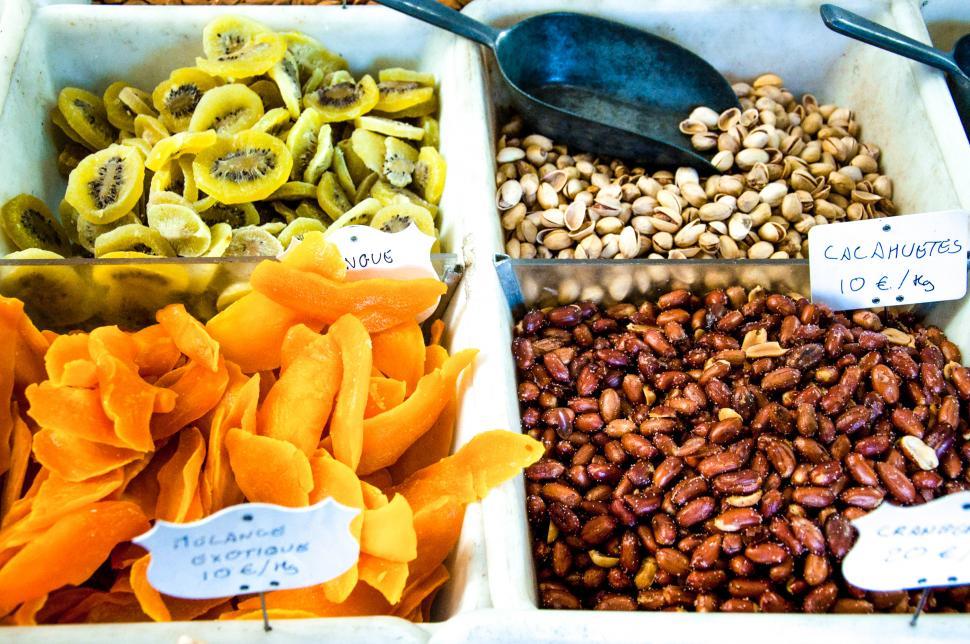 Free Image of Dried fruits and nuts 