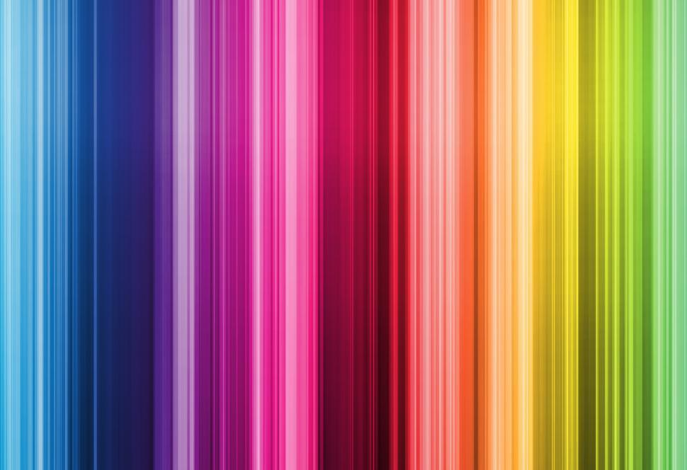 Free Image of Rainbow stripes wallpaper 