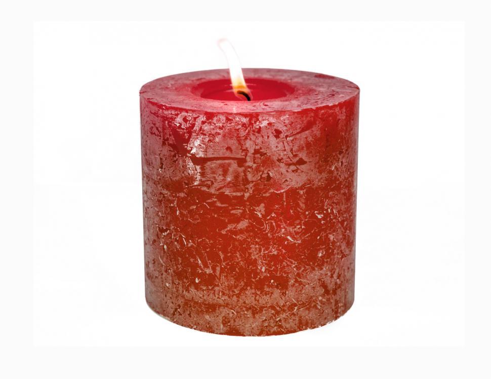 Free Image of Red candle 