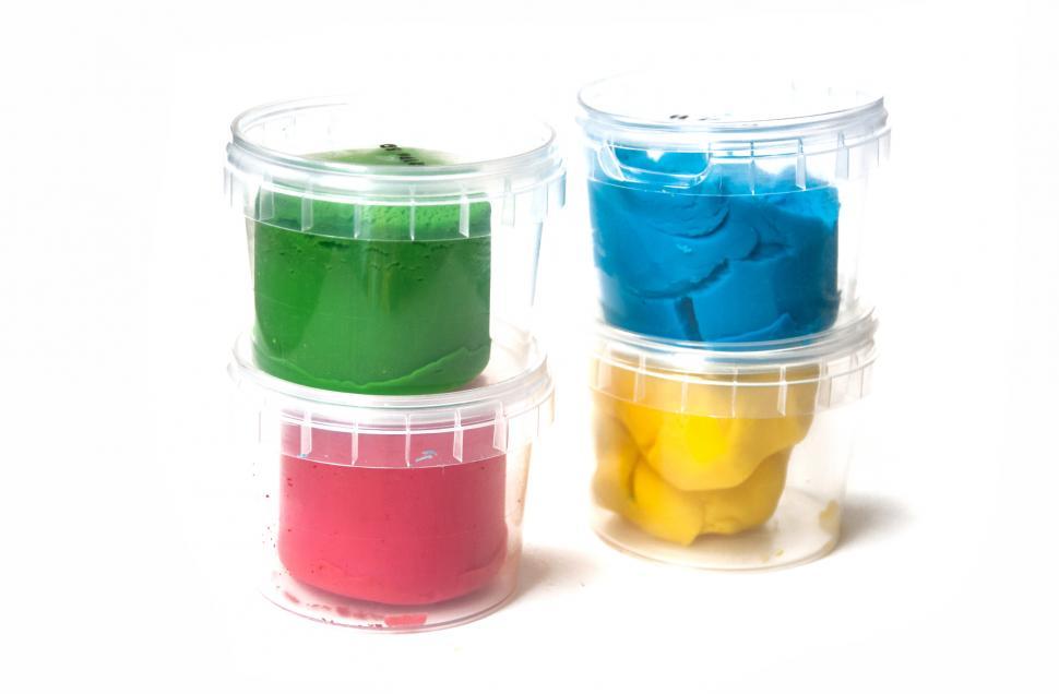 Free Image of Playdoh childrens clay 