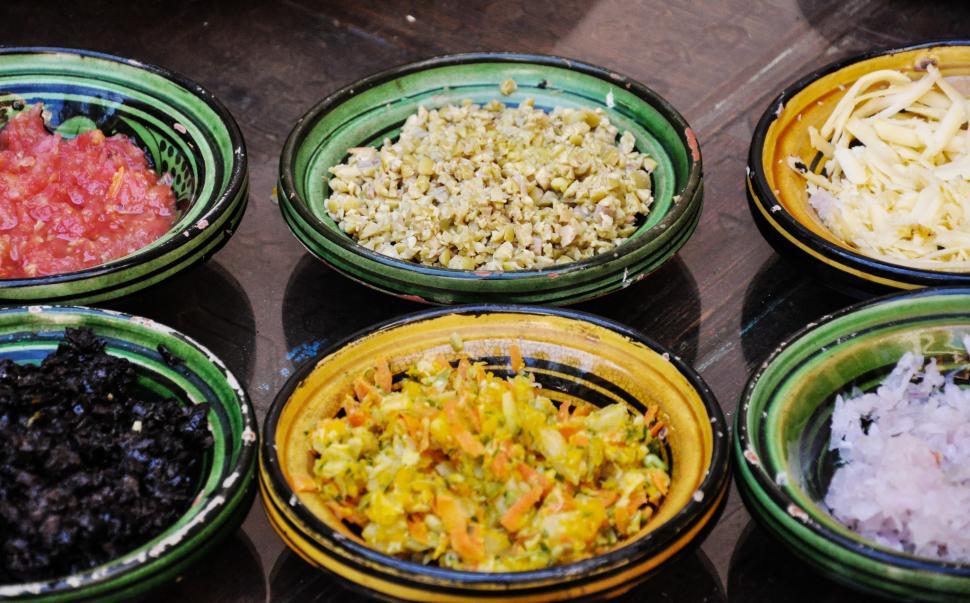 Free Image of Food tapas arabic dishes 
