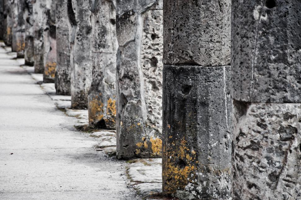 Free Image of ancient Roman city of Pompeii 