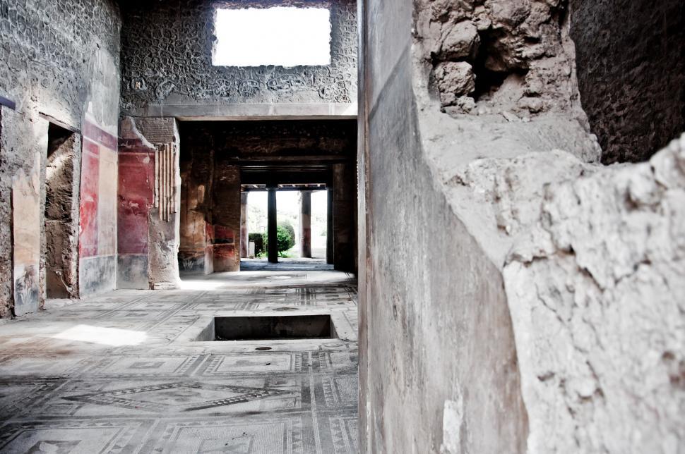 Free Image of Ruin ancient Roman city of Pompeii 