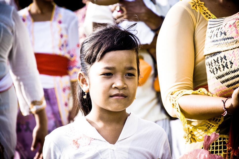 Free Image of Young Asian girl 