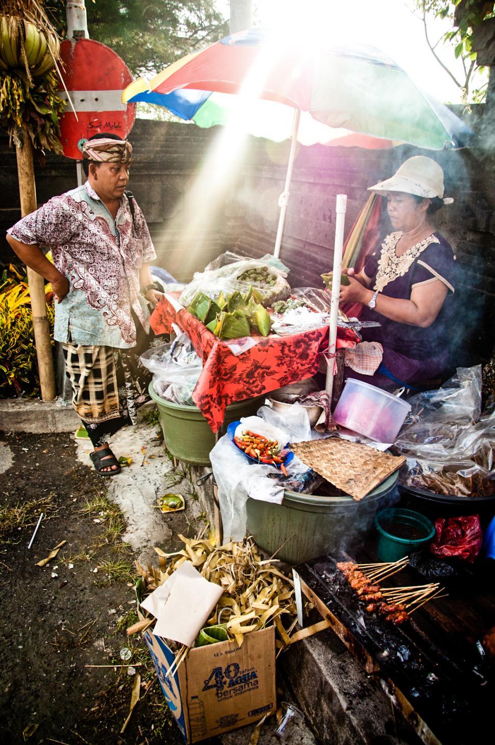 Free Image of Street vendor 