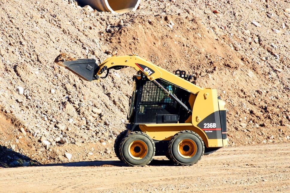 Free Image of Small earth mover 