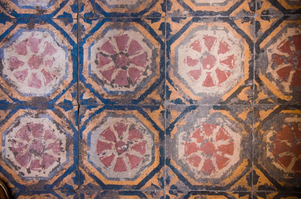 Free Image of old tiles 