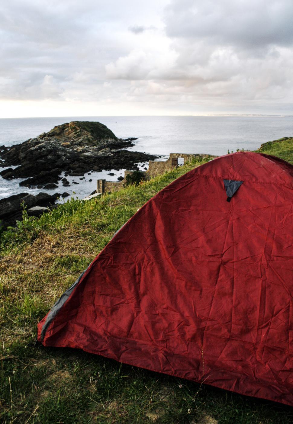 Free Image of camping with beatiful view 